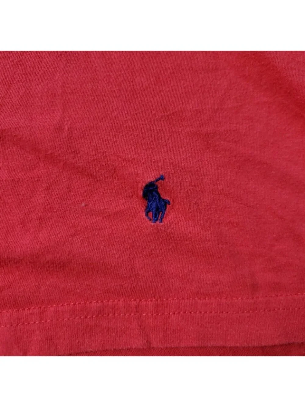 Polo Ralph Lauren Shirt Mens XL Extra Large Short Sleeve Cotton Pink Red Preppy